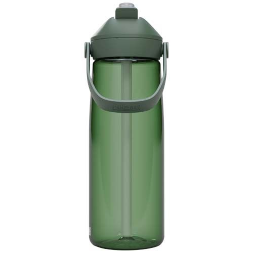 verde bosque Botella de 750 ml Tritan Renew con pajita abatible