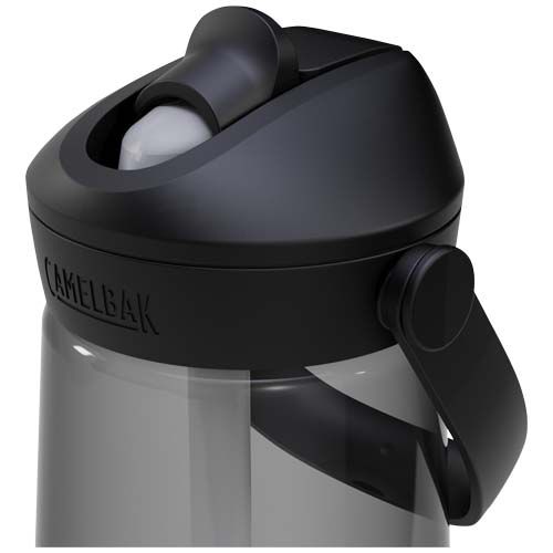 carbón Botella de 750 ml Tritan Renew con pajita abatible