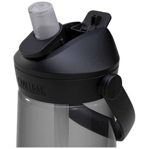 carbón Botella de 750 ml Tritan Renew con pajita abatible