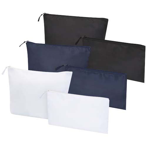 Set de neceseres de material reciclado con certificado GRS 