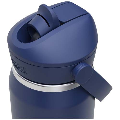 Botella de 750 ml de acero inoxidable con pajita abatible 