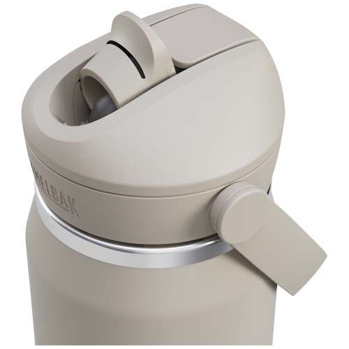 Botella de 750 ml de acero inoxidable con pajita abatible 