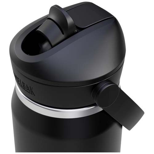 Botella de 750 ml de acero inoxidable con pajita abatible 