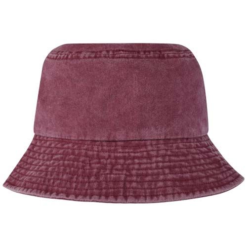 burdeos Gorro lavado