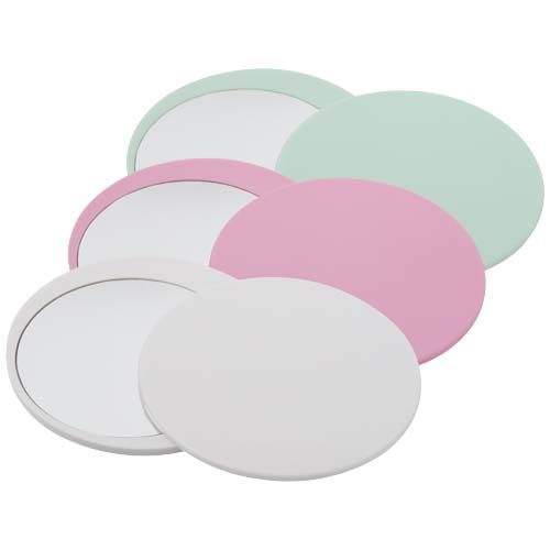 white Espejo de maquillaje deslizante