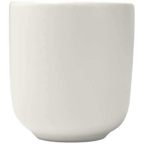 white Juego de 2 tazas de espresso de cerámica de 90 ml
