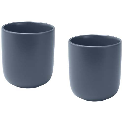 JUEGO DE 2 TAZAS DE CERÁMICA DE 200 ML 