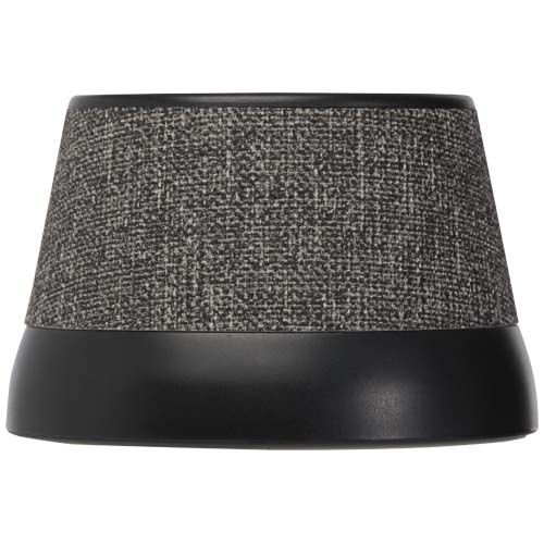 black Altavoz inalámbrico magnético de plástico reciclado de 3 W