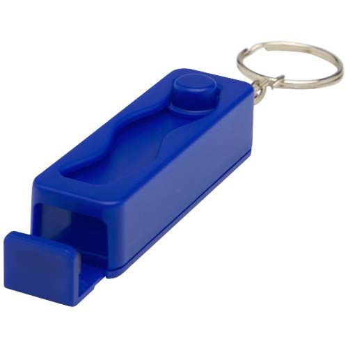 azulón Soporte para teléfono con juguete de plástico reciclado