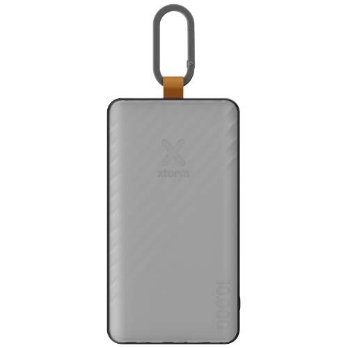Batería externa solar de 10 000 mAh y 15 W con luz 