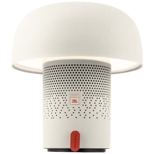 white Altavoz portátil y lámpara JBL