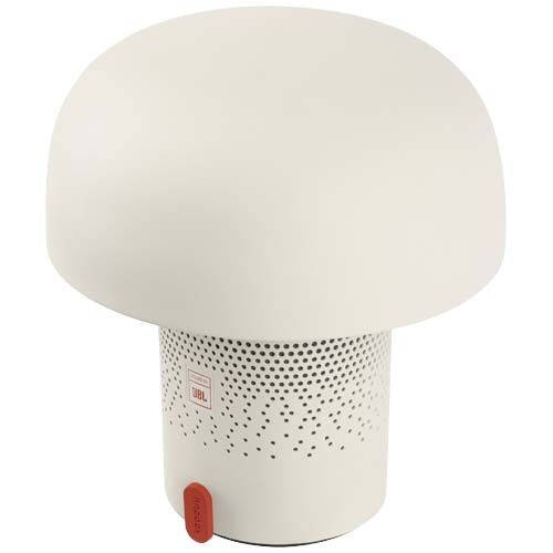 white Altavoz portátil y lámpara JBL