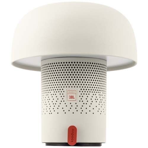 white Altavoz portátil y lámpara JBL