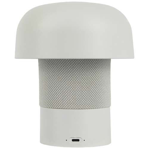 white Altavoz portátil y lámpara JBL