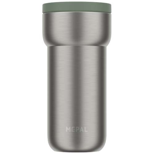 green Taza con aislamiento de acero inoxidable de 375 ml