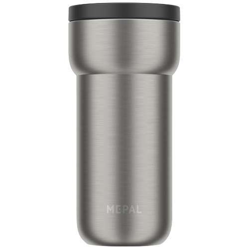 black Taza con aislamiento de acero inoxidable de 375 ml