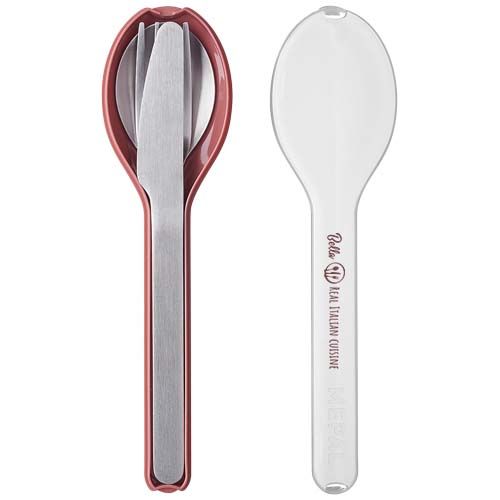pink Set de cubiertos Mepal Ellipse