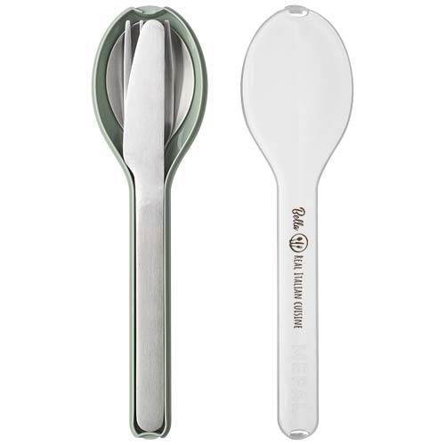 verde salvia Set de cubiertos Mepal Ellipse