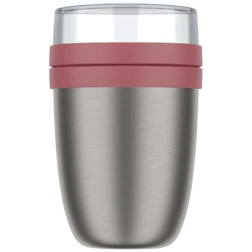 pink Fiambrera de 500+200 ml con aislamiento 2.0 Mepal Ellipse