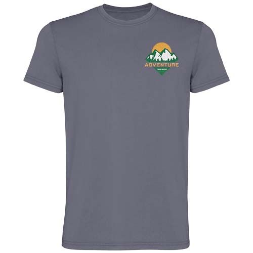 gris oscuro Camiseta de manga corta para hombre de 180 g/m²