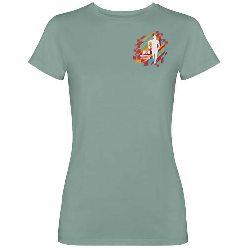 verde oscuro Camiseta de manga corta para mujer de 180 g/m²