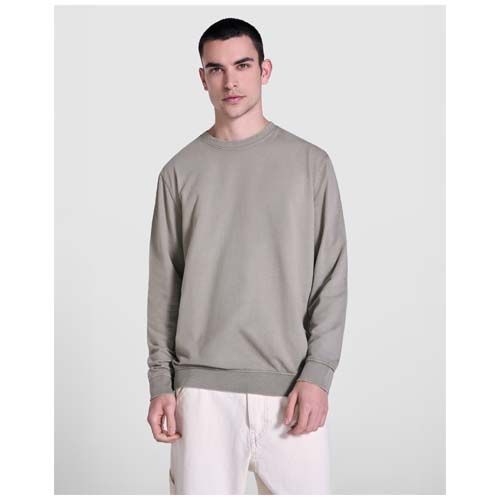 naranja claro Sudadera de cuello redondo unisex de 250 g/m²