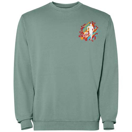 verde oscuro Sudadera de cuello redondo unisex de 250 g/m²