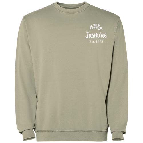 kaki Sudadera de cuello redondo unisex de 250 g/m²