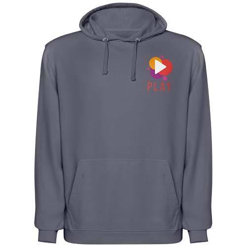 gris oscuro Sudadera con capucha unisex