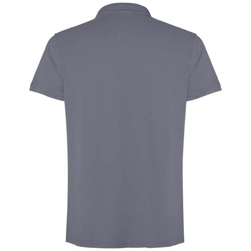 gris oscuro Polo unisex de manga corta