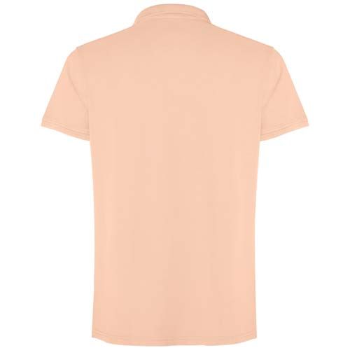naranja claro Polo unisex de manga corta