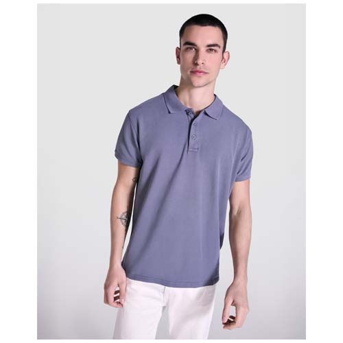 kaki Polo unisex de manga corta de 200 g/m²