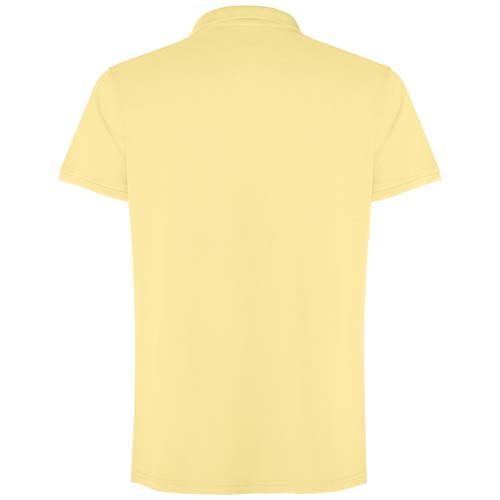 yellow Polo unisex de manga corta