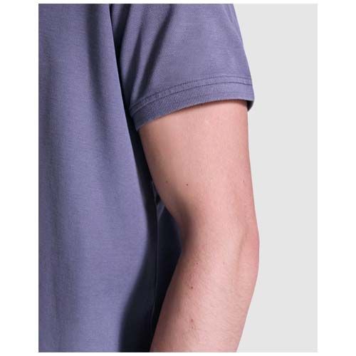 kaki Polo unisex de manga corta