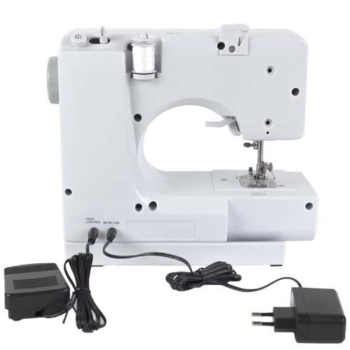 white Máquina de coser