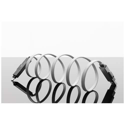 gray Cable de carga plano magnético