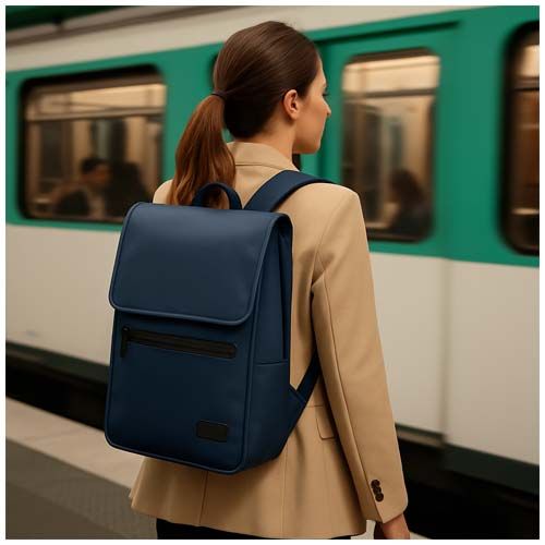 blue Mochila para portátil de material reciclado