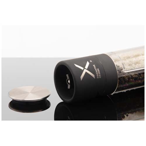 black Molinillo de sal y pimienta de cerámica