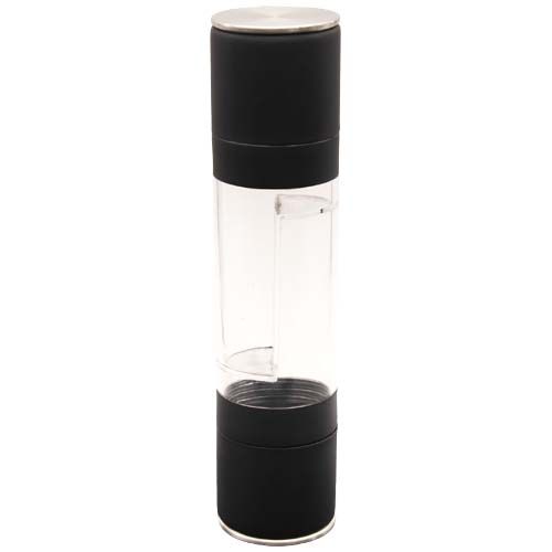 black Molinillo de sal y pimienta de cerámica