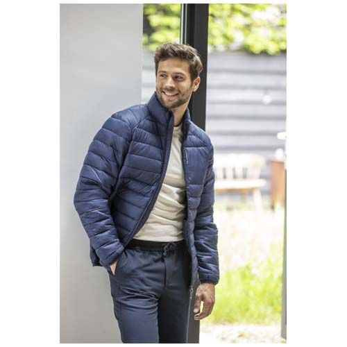 gris tormenta Chaqueta aislante de material reciclado para hombre