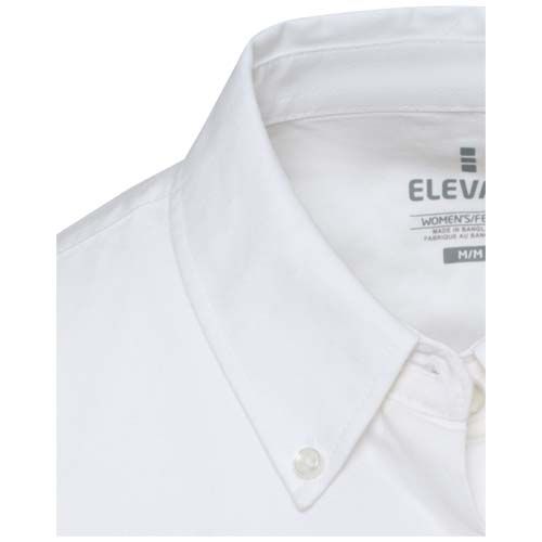 white Camisa oxford para mujer de 165 g/m² Sphene