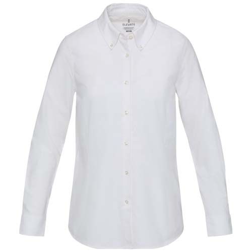 white Camisa oxford para mujer de 165 g/m² Sphene