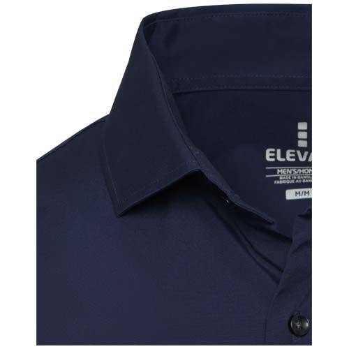 azul marino Camisa de popelina para hombre