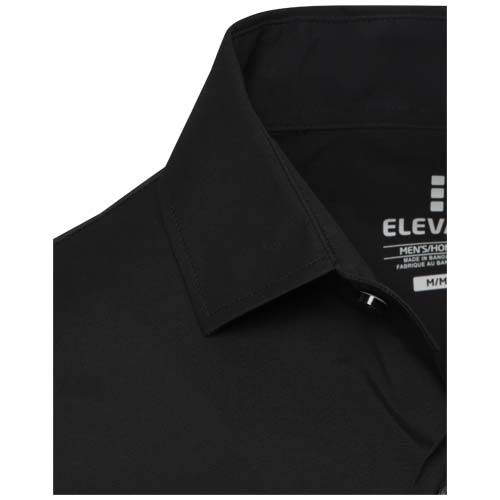 black Camisa de popelina para hombre