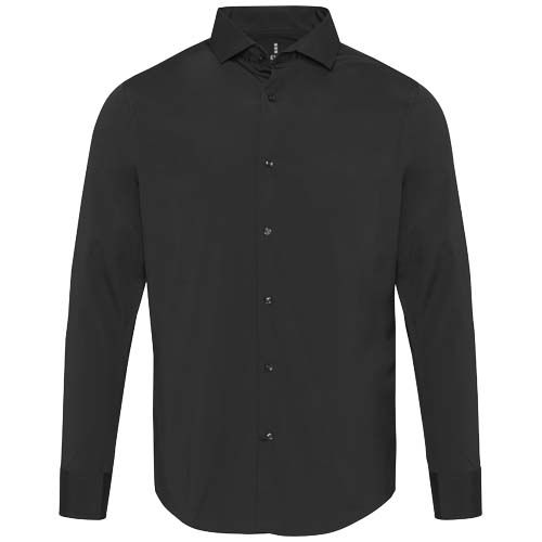 black Camisa de popelina para hombre