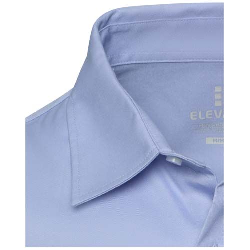 azul claro Camisa de sarga para hombre de 185 g/m²
