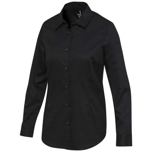 black Camisa de sarga para mujer de 185 g/m² Citrine