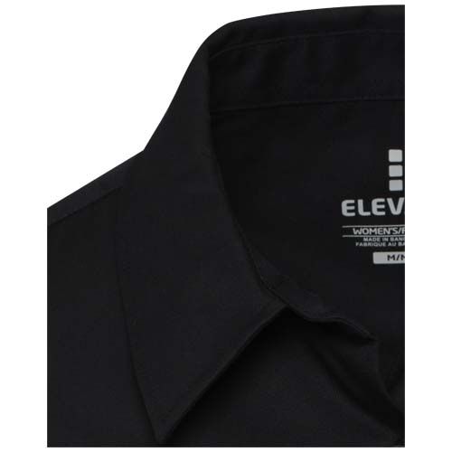 black Camisa de sarga para mujer de 185 g/m² Citrine