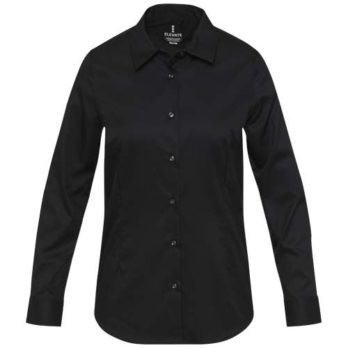 black Camisa de sarga para mujer de 185 g/m² Citrine