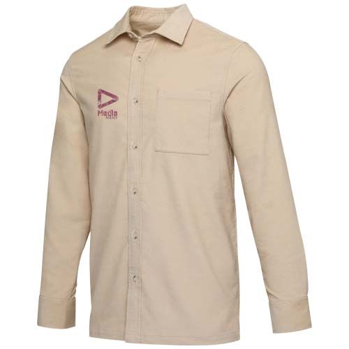 avena Camisa unisex de pana de 252 g/m² Alum